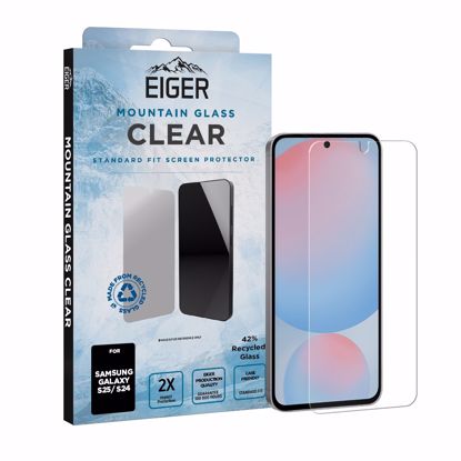 Picture of Eiger Eiger Mountain Glass CLEAR Screen Protector GRS for Samsung S25/ S24